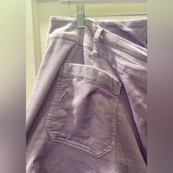 Anthropologie, Maeve: The Collette Lavender Cropped Corduroy Pants - Picture 5 of 5